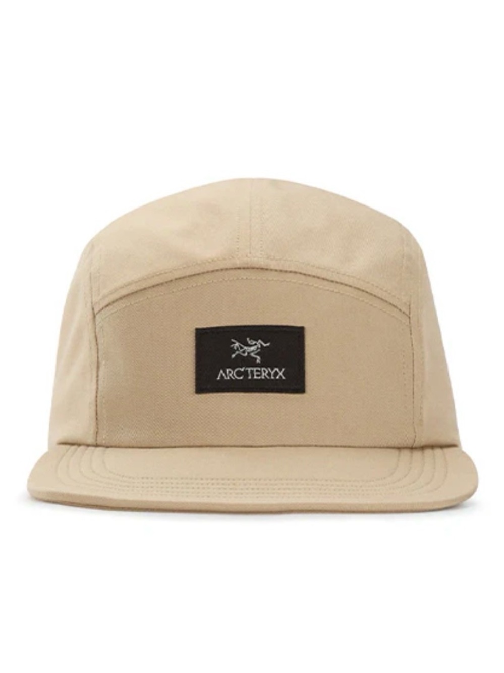 Arc'teryx Beige and Black Interior Labeled Cap